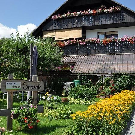 Snezak Apartment Bohinj Exterior foto